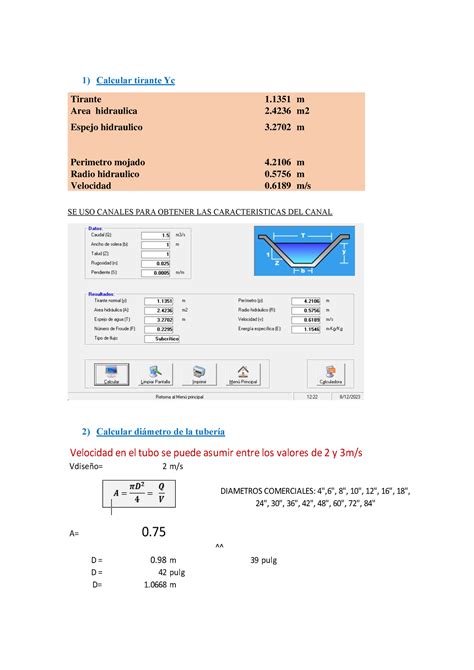 AREAS HIDRAULICA AVANZAD xlsx