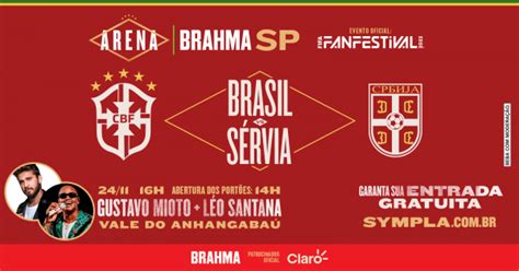 ARENA BRAHMA SP 24/11 - BRASIL X SÉRVIA