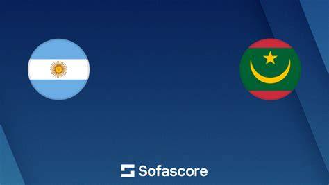 Argentina vs Mauritania live score, H2H and lineups | Sofascore - raincitystudios.com