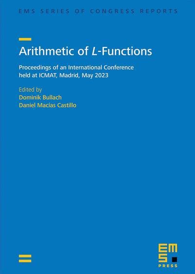 Arithmetic of $L$-functions - American Mathematical … - wintechmobiles.com