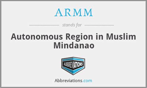 ARMM - What does ARMM stand for? The Free Dictionary