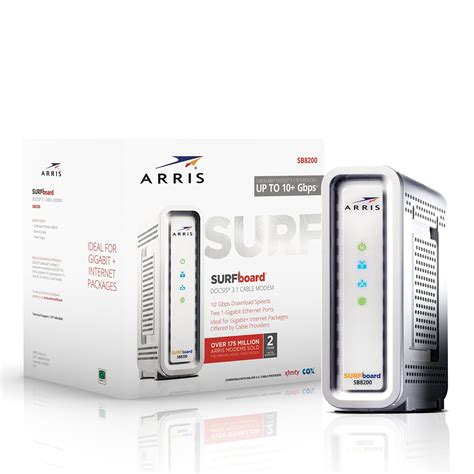 ARRIS Surfboard Docsis 3.1 Gigabit Speed Cable Modem, …