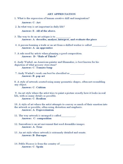 ART APPRECIATION QUIZ 4 Flashcards | Quizlet - muktibox.com