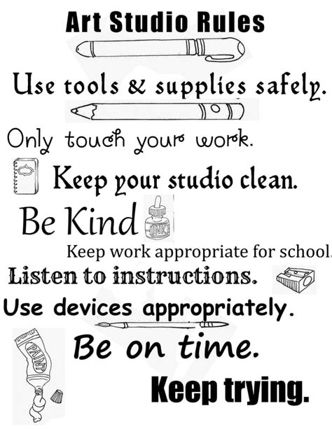 Art Studio Safety and Cleaning Supplies - muktibox.com