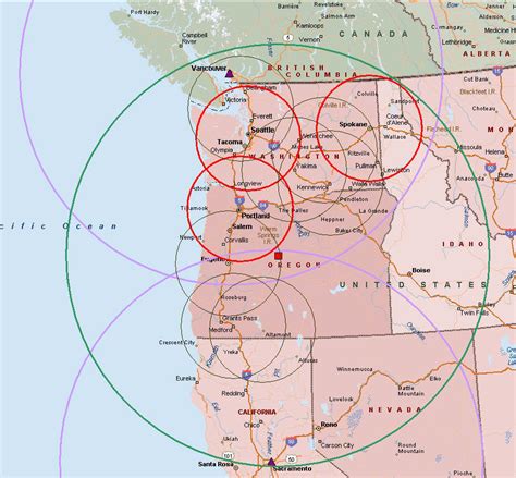 ARTCC Sector Boundary Charts w/frequencies