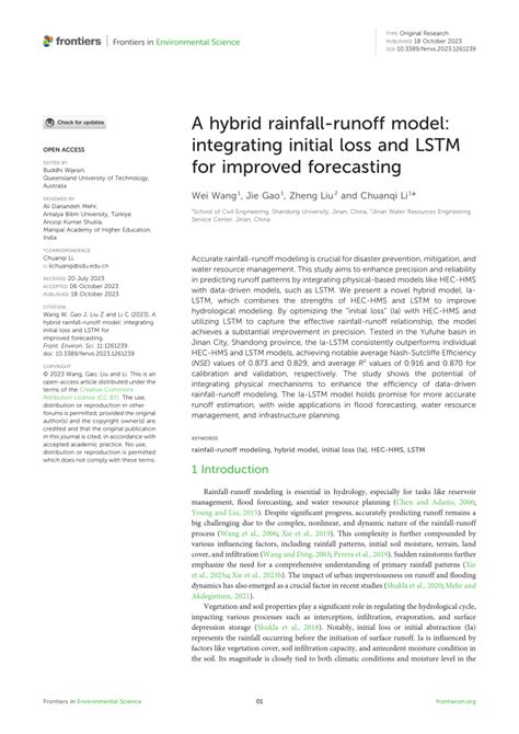 Article: Analysing of rainfall-runoff modelling using a hybrid DNN-SGD ... - wintechmobiles.com
