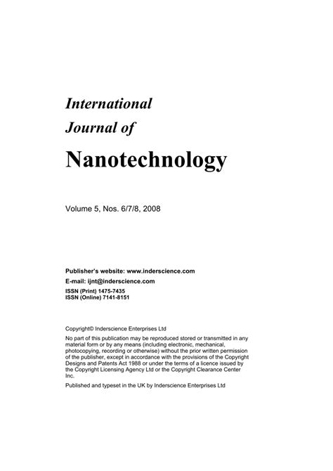 Article: Physical properties of magnetic metallic nanowires and ... - wintechmobiles.com