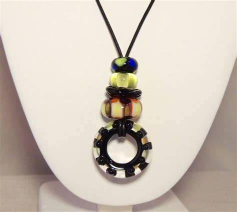 Artisan Glass Bead Pendants - Etsy - raincitystudios.com
