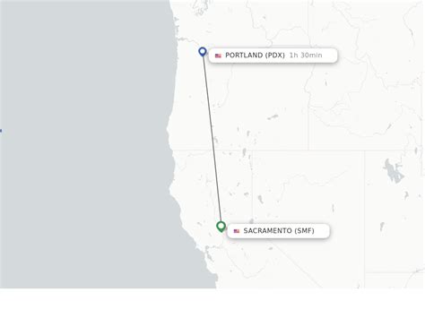 AS1089 (Sacramento to Portland) Flight Status - PlaneMapper