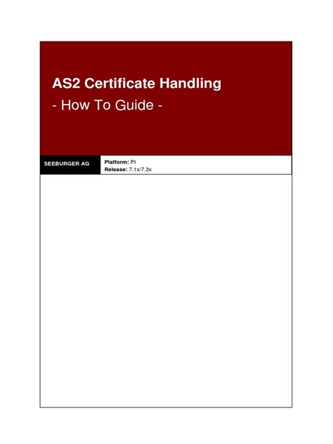 AS2 Certificate Handling How To