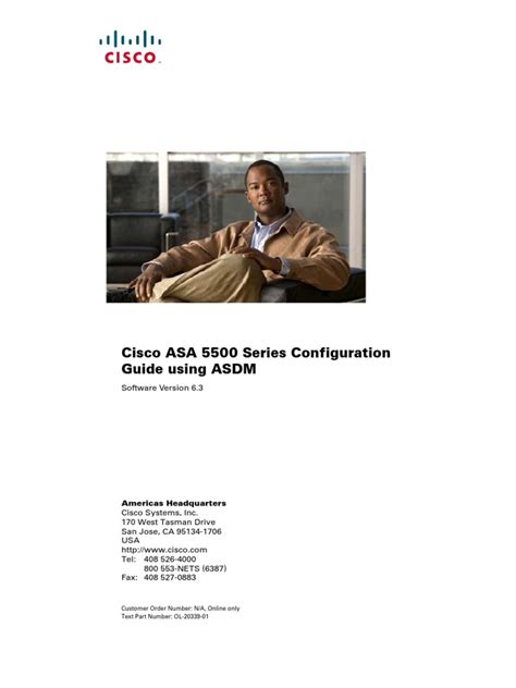 ASA 5500 ASDM Config Guide