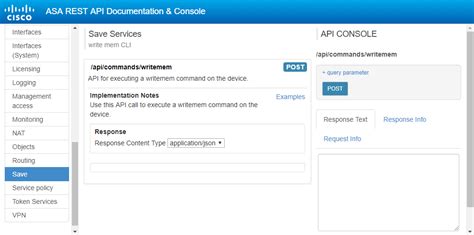 ASA REST Network Direction