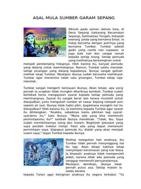 Asal Mula Garam Sepang » Budaya Indonesia - raincitystudios.com