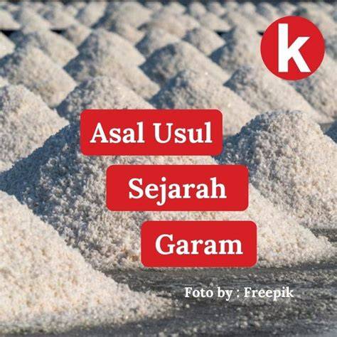 Asal Usul Garam - Validnews - raincitystudios.com