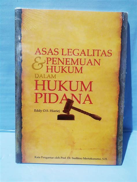 ASAS LEGALITAS DALAM HUKUM PIDANA