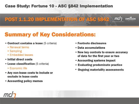 ASC 842 Implementation Case Study VIP Solutions