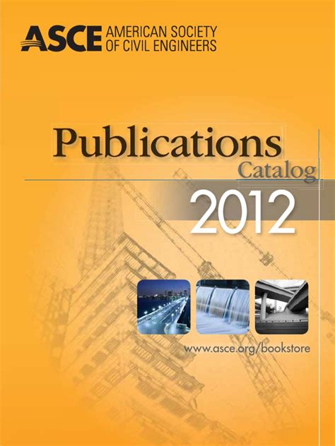 ASCE Publications <strong>ASCE Publications Catalog 2013</strong> 2013