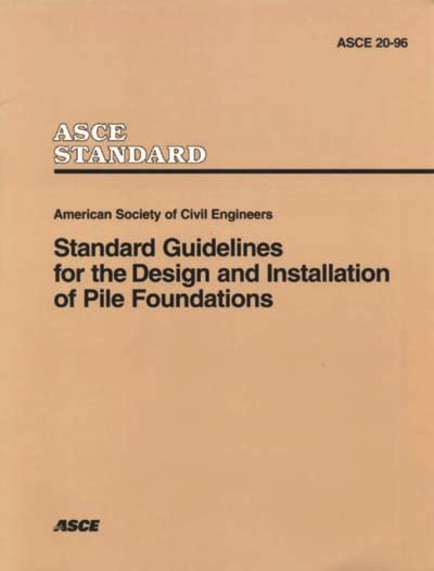 ASCE Standard 20 96