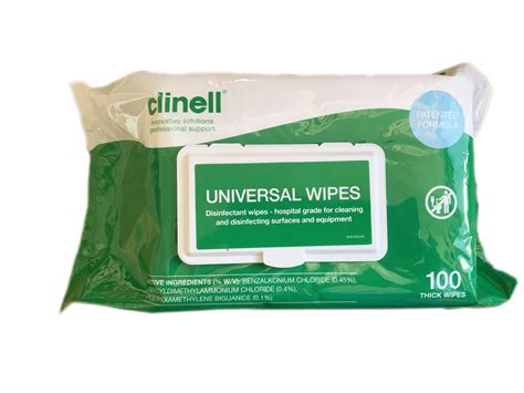 ASDS 06 - Clinell Universal Wipes (Australian Regulations)