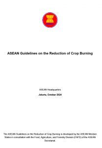 ASEAN Guidelines on the Reduction of Crop Burning - raincitystudios.com