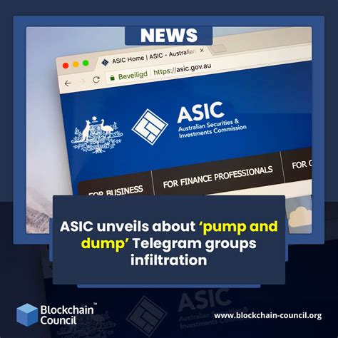 Asic Reveals How It Infiltrated Crypto Pump And Dump Telegram Groups