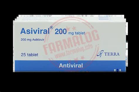 ASIVIRAL 200 mg 25 tablet sağlık profesyonelleri için Kullanma Talimatı nasıl kullanılır.