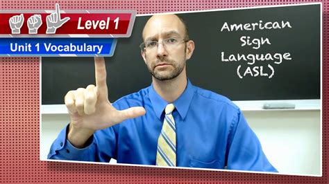 ASL Math Vocabulary Level 1 American Sign Language YouTube