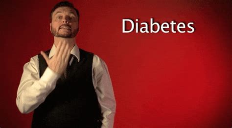 ASL vocabulary for DIABETES in Sign Language