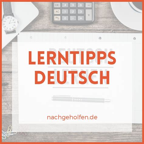 ASM-Deutsch Lerntipps