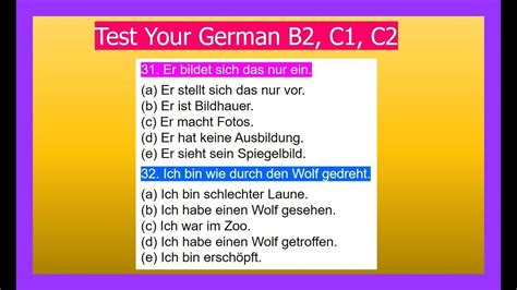 ASM-Deutsch Testantworten