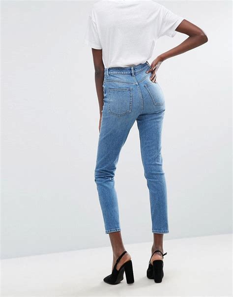 ASOS design Farleigh high waisted slim mom jeans - Poshmark