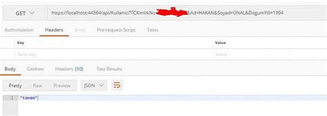 ASP Web API ile TC Kimlik No Doğrulama TeknoSeyir.
