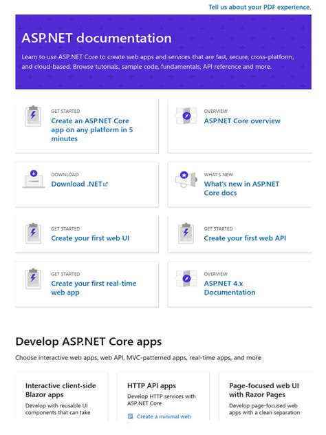 ASP.NET Core Documentation — ASP.NET documentation - coolestguyplanet.net