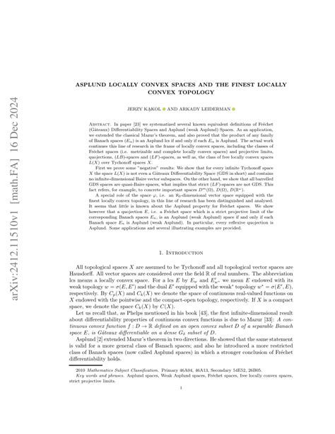 Asplund spaces and the finest locally convex topology - wintechmobiles.com