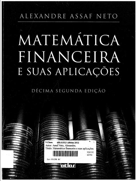 ASSAF NETO Matematica Financeira e suas Aplicacoes pdf