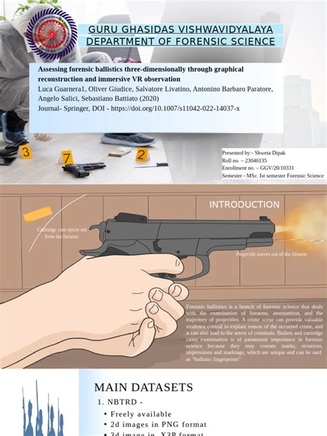 Assessing forensic ballistics three-dimensionally through graphical ... - wintechmobiles.com