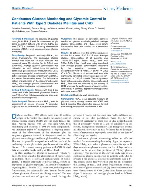 Assessment of Glycemic Control by Continuous Glucose Monitoring ... - coolestguyplanet.net