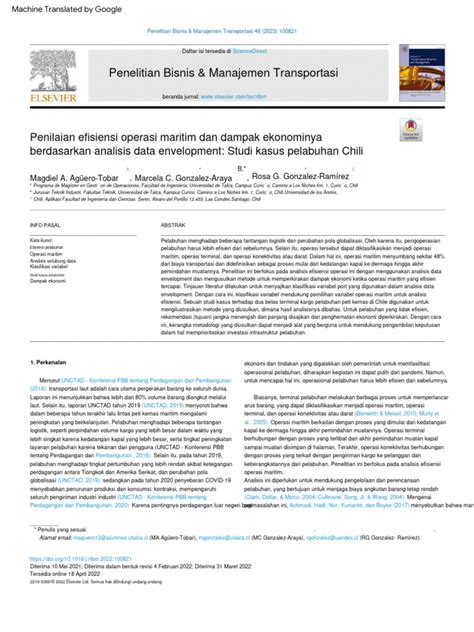 Assessment of maritime operations efficiency and its economic impact ... - wintechmobiles.com