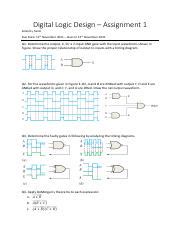 Assignment 1 Course: Digital Logic Design (DLD) Q1. Number ... - Filo - wintechmobiles.com