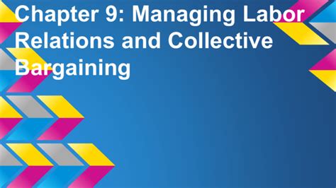 ASSIGNMENT 15 Labor Relations and Collective Bargaining