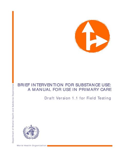 ASSIST Brief Intervention for Substance Use