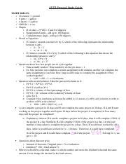 ASTB Personal Study Guide