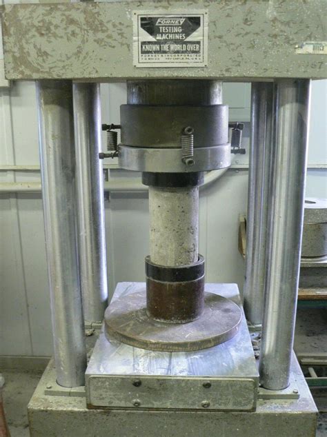 ASTM C39 Compression Testing Concrete Cylinders Instron