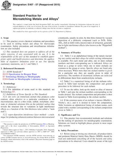 astm e407 07 - elchoricharrua.com