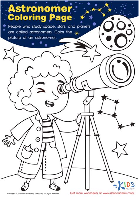 Astronomer coloring pages - wintechmobiles.com