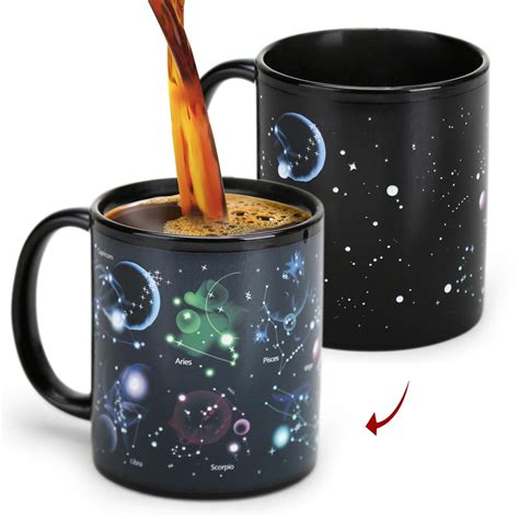 Astronomy Gifts Coffee Mug with Lid, 12 Constellation Space Gifts for ... - wintechmobiles.com