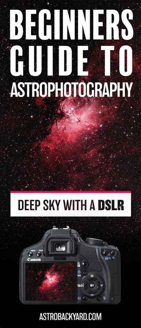 Astrophotography With DSLR (Beginners Guide) - wintechmobiles.com