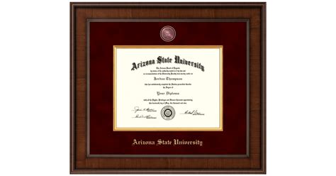 ASU Diploma Frames Arizona State University Church Hill Classics