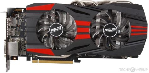 ASUS R9 270X DirectCU II Specs TechPowerUp GPU Database