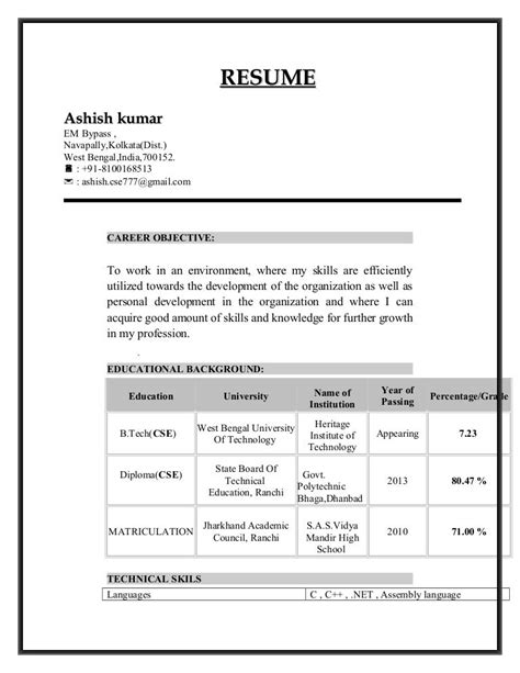 AShish Thakur Resume